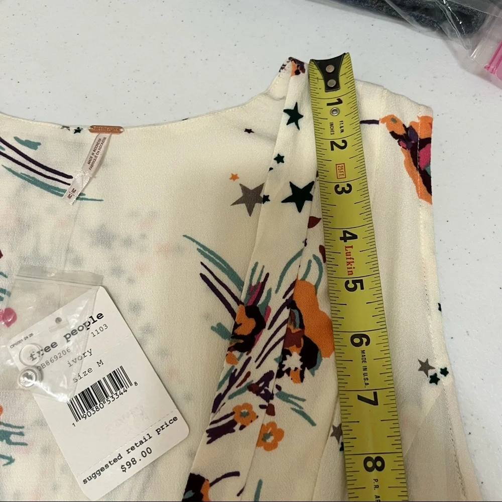 Free People Back To Basics Floral Top
